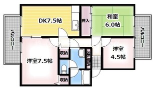 ウインディア阿部の物件間取画像